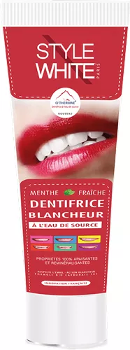 Visuels produit dentifrice O&rsquo;Thermae
