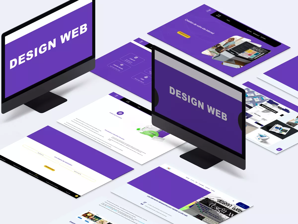 écrans design web