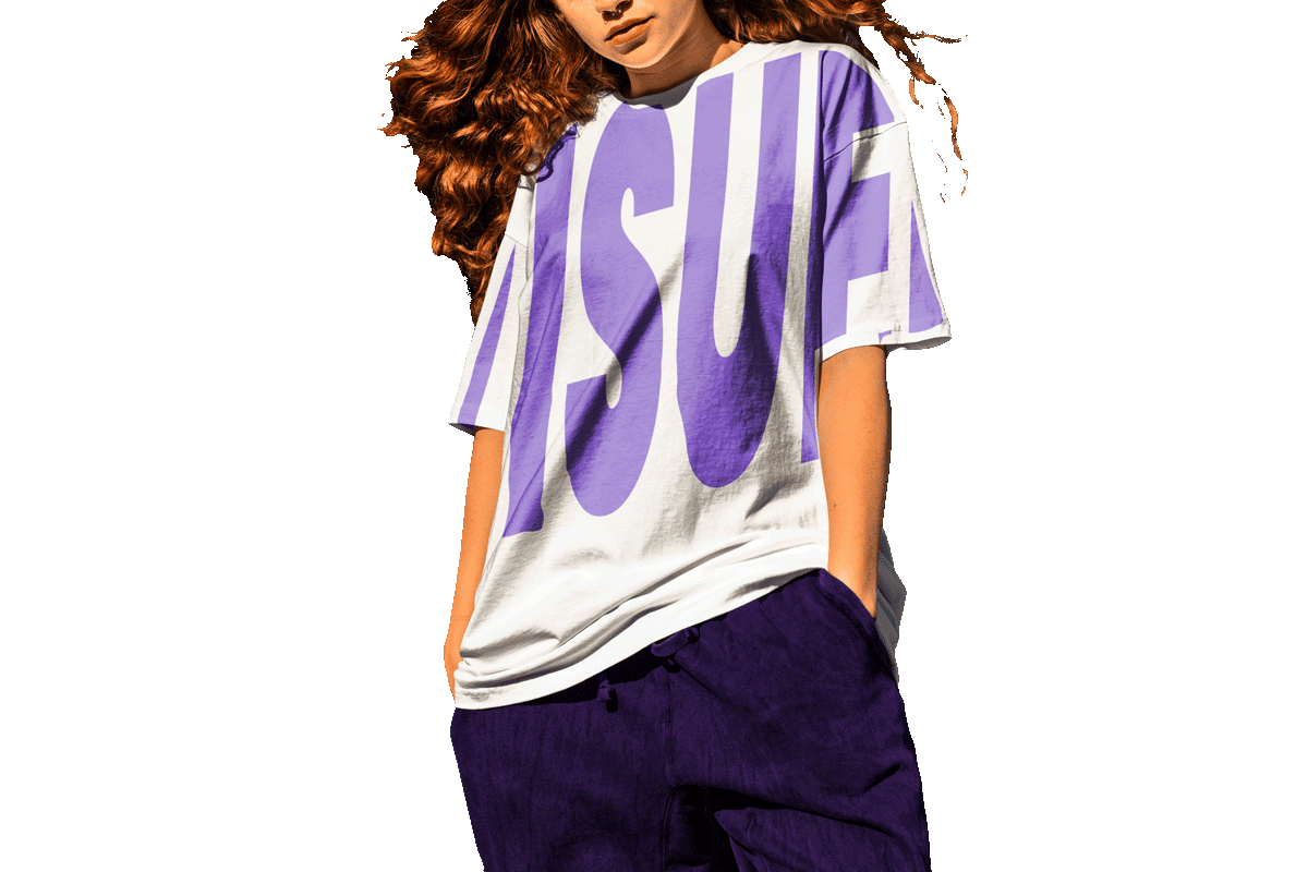 t-shirt identité visuelle