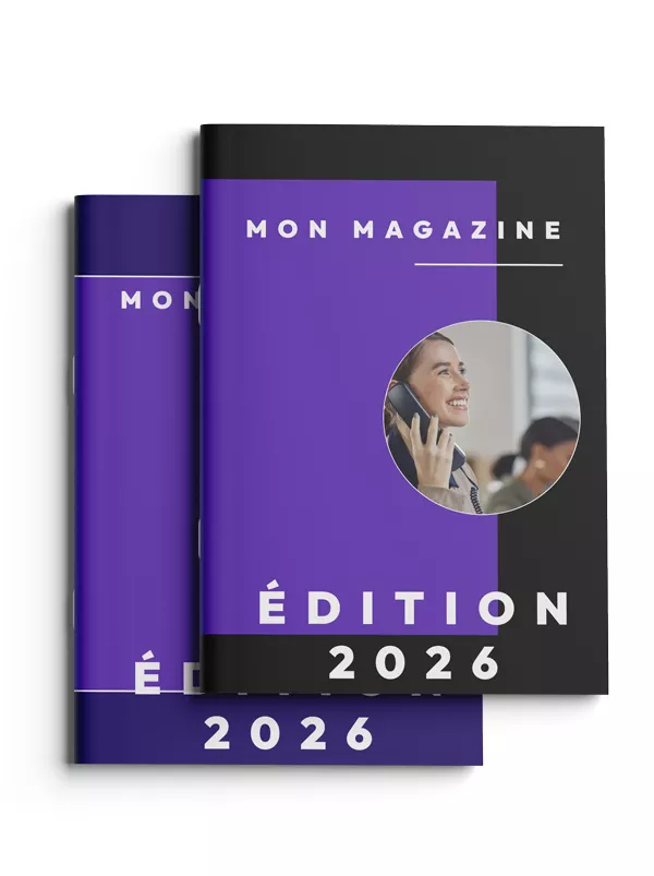 modèle de magazine