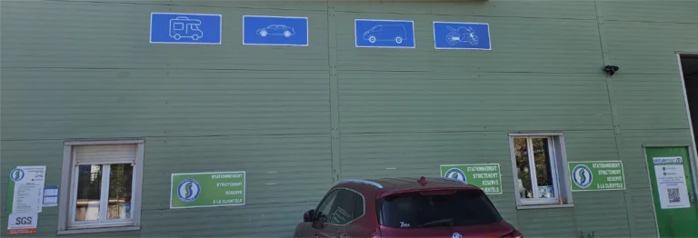 panneaux signalétiques centre contrôle technique Thorigny-sur-Marne